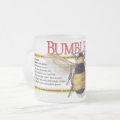 Bienen-mattierte Tasse (Vorderseite Links)