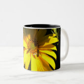 Bienen N Sunflowers Tasse (VorderseiteRechts)