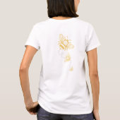 Bienen, Niedliche Bienen retten T-Shirt (Rückseite)