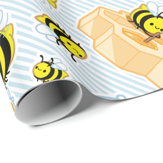 BIENEN! Packpapier (Rolleneckpunkt)
