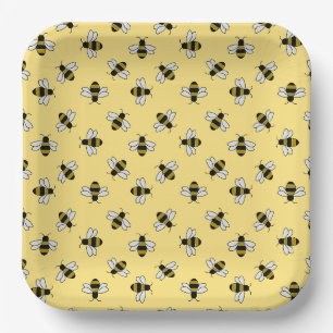 Bienen  pappteller
