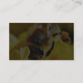 Bienen Pollen Insekten Wings Macro Bugs Visitenkarte (Rückseite)