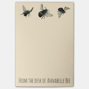 Bienen Post-it Klebezettel