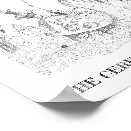 Bienen Poster (Ecke)