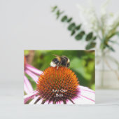 BIENEN POSTKARTE (Stehend Vorderseite)