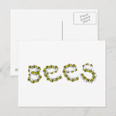 Bienen Postkarte (Vorne/Hinten)