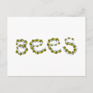 Bienen Postkarte