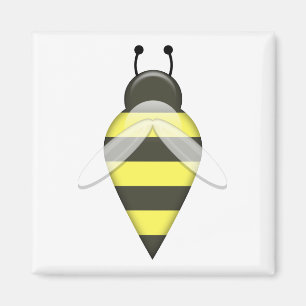 Bienen-Reihe 1 quadratischer Magnet