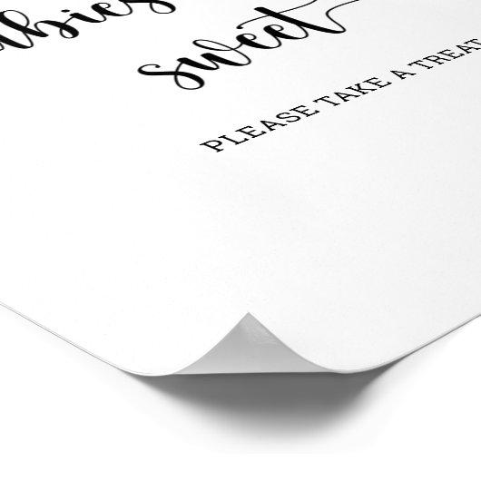 Bienen - Säuglinge sind süß Poster (Ecke)