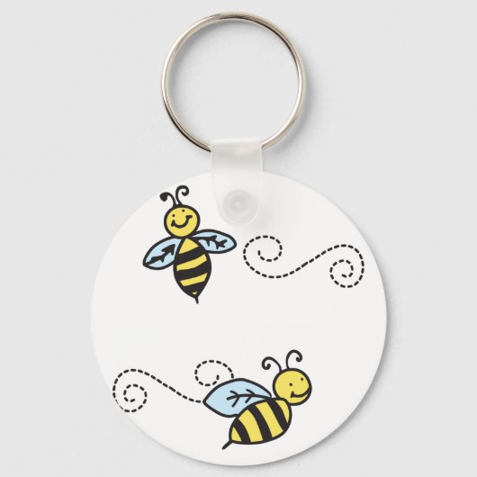 Bienen Schlüsselanhänger (Vorderseite)