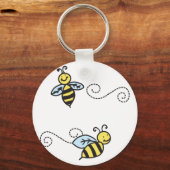Bienen Schlüsselanhänger (Vorderseite)