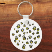 Bienen Schlüsselanhänger (Vorderseite)