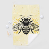 Bienen-schönes Golfhandtuch (Insitu)