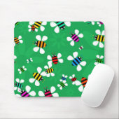Bienen-Schwarm Mousepad (Mit Mouse)
