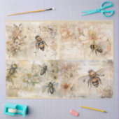 Bienen Seidenpapier (Basteln)