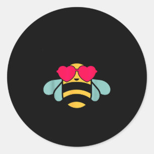 Bienen-Shirt Mädchen Hummel Artige Kleinkind Kinde Runder Aufkleber