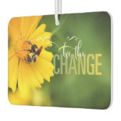 Bienen Sie die Veränderung rechteckigen Air Freshe Autolufterfrischer (Links)