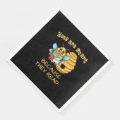 Bienen sind intelligent serviette (Ecke)