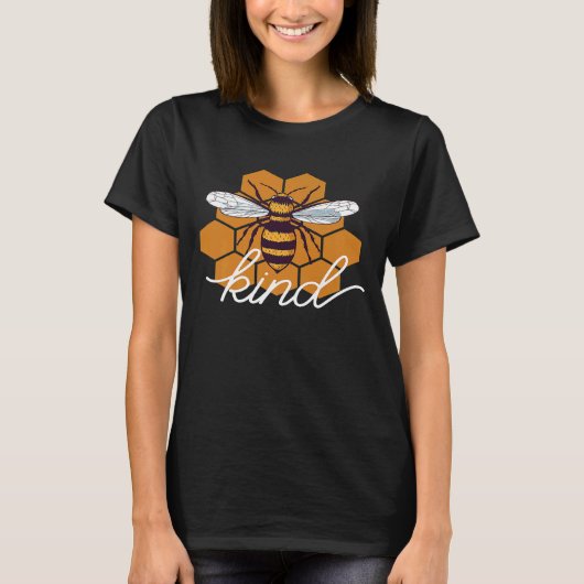 Bienen sind nett zu Bienen und Menschen süße Meme T-Shirt (Vorderseite)