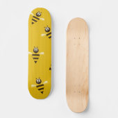 Bienen-Skateboard Skateboard (Vorderseite)