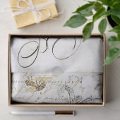 Bienen-Skript Decoupage Seidenpapier (Geschenk)