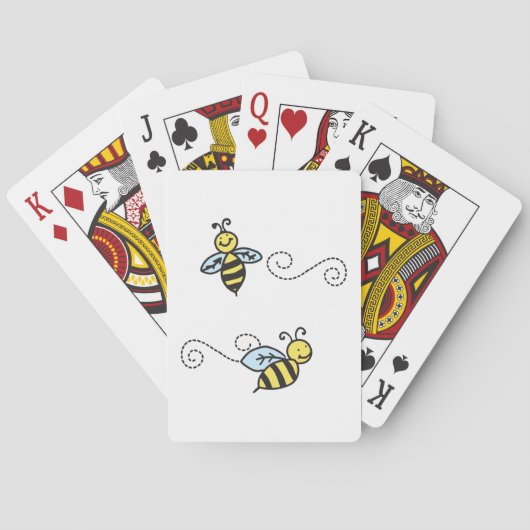  Bienen Spielkarten (Rückseite)