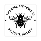 Bienen-Stempel für Bücher Gummistempel (Prägung)