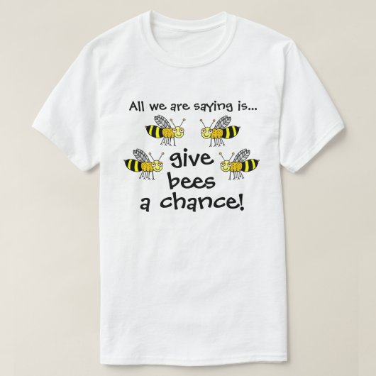 Bienen T-Shirt (Design vorne)