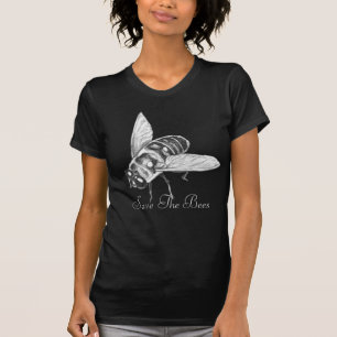 Bienen-T - Shirt-Honigbienen-Shirt retten den T-Shirt