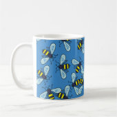 Bienen-Tapete Kaffeetasse (Links)