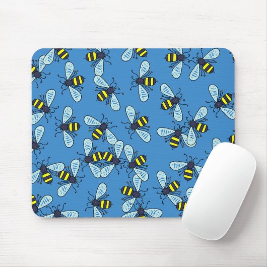 Bienen-Tapete Mousepad (Mit Mouse)