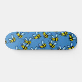 Bienen-Tapete Skateboard (Horizontal)