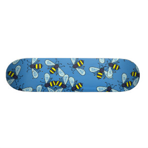 Bienen-Tapete Skateboard