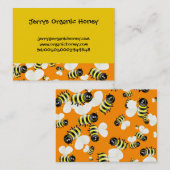 Bienen-Tapeten-Visitenkarten Visitenkarte (Vorne/Hinten)