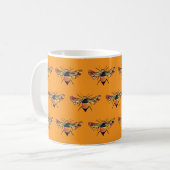 Bienen-Tasse Kaffeetasse (Vorderseite Links)