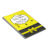 Bienen-themenorientiertes Babyparty-Gast-Buch Notizblock (Rechte Seite)
