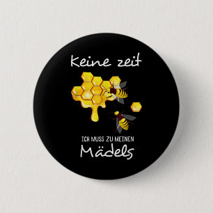 Bienen Tierschutz, Honig Motive, Tiere, Garten Button