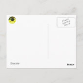 Bienen-u. Goldruten-Herbst-Äquinoktikum Mabon Postkarte (Rückseite)