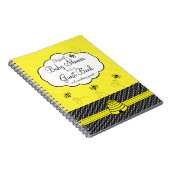 Bienen-und Bienen-Bienenstock-Babyparty-Gast-Buch Notizblock (Rechte Seite)