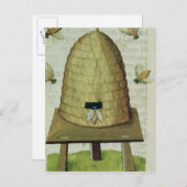 Bienen und Bienen Postkarte (Vorne/Hinten)