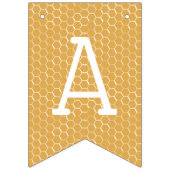 Bienen-und Bienenwaben-alles Gute zum Geburtstag Wimpelkette (Dritte Fahne)