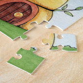 Bienen- und Bienenwasserfarbe Puzzle (Seite)