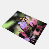 Bienen und Blume Fußmatte (Schrägansicht)