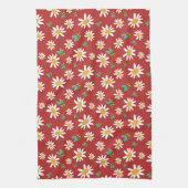 Bienen und Blume Geschirrtuch (Vertikal)