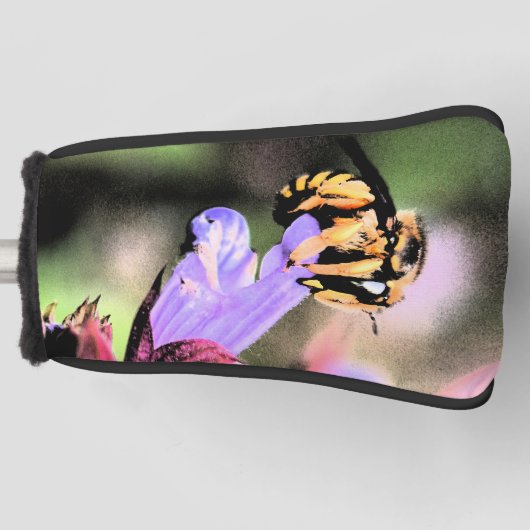 Bienen und Blume Golf Headcover (Vorderseite)