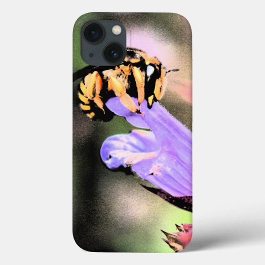 Bienen und Blume iphcnm Case-Mate iPhone Hülle (Rückseite)