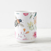 Bienen und Blume Kaffee Kaffeetasse (Mittel)