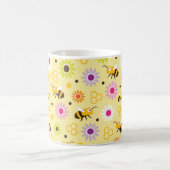 Bienen und Blume Kaffeetasse (Mittel)