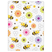 Bienen und Blume Klemmbrett (Rückseite)