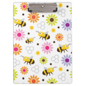 Bienen und Blume Klemmbrett (Vorderseite)